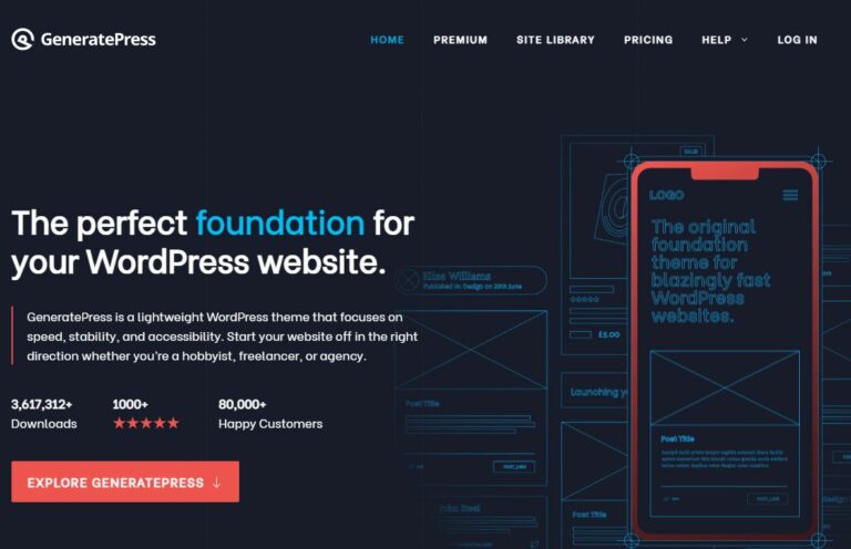 GeneratePress hero 1 768x496
