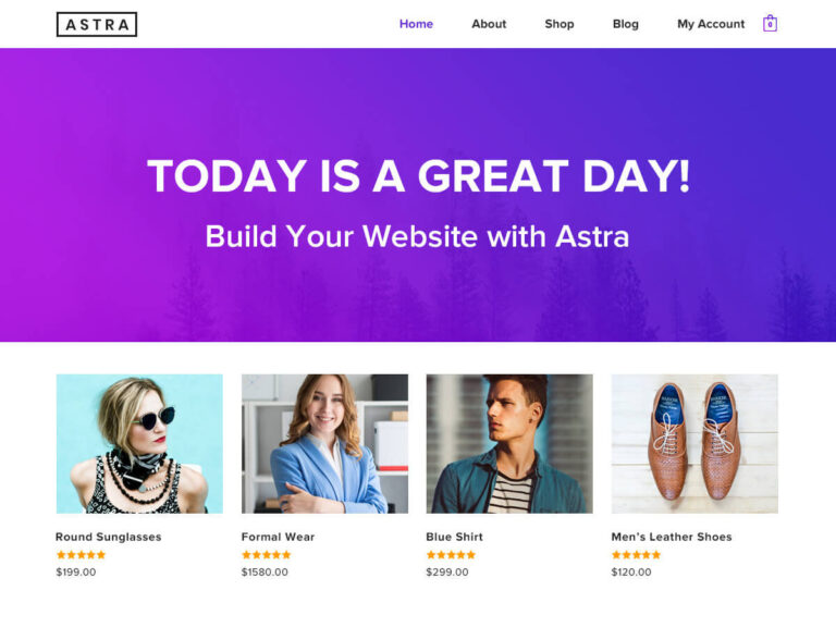 astra best free wordpress theme 768x576