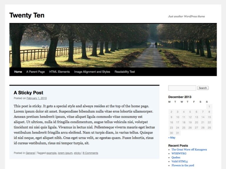 twenty ten wordpress theme download 1 768x576